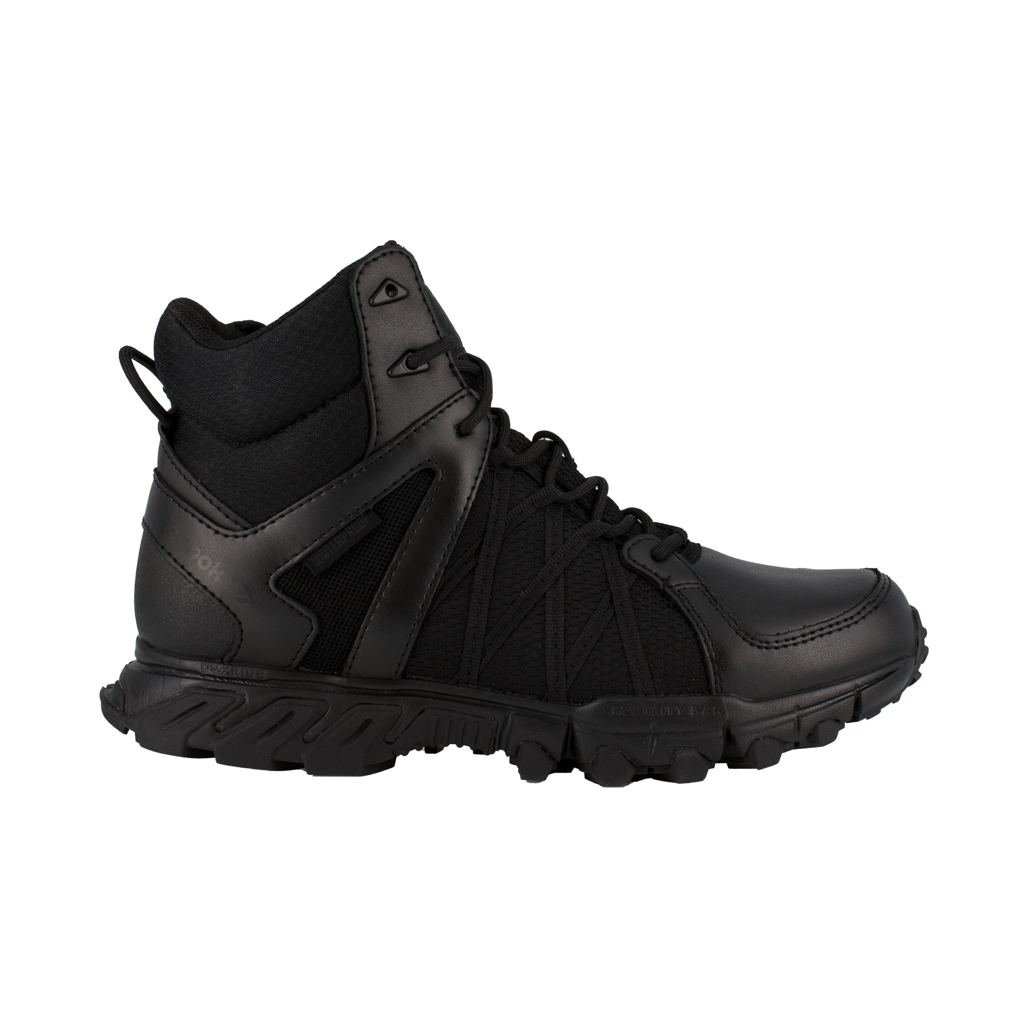 Reebok, 6in. Tactical Waterproof Boot, Size 10 1/2, Width Wide, Color Black, Model# RB3450